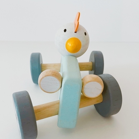 Wooden Chicken Racer Toy Car - Picture 10 of 11